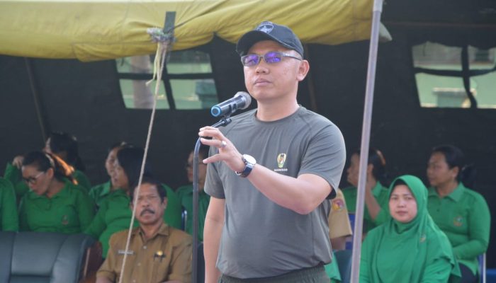 Dandim Belu Secara Resmi Membuka Turnamen Volley Ball Putra Dalam Rangka Meriahkan HUT TNI Ke-78