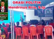 Orasi Politik Arro Bria Komitmen Rebut 1 Kursi DPRD Kabupaten Malaka