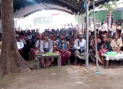 Ribuan Massa Dari 12 Kecamatan Dan 127 Desa Banjiri Panggung Deklarasi