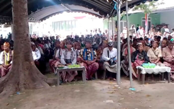 Ribuan Massa Dari 12 Kecamatan Dan 127 Desa Banjiri Panggung Deklarasi