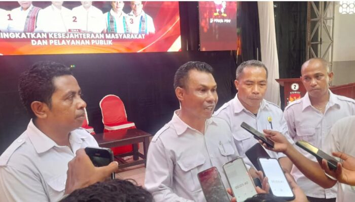 Ketua KPU Malaka: Materi Debat Pertama Paslon Cabup dan Cawabup Malaka Masih Diperdalam Pada Debat Selanjutnya