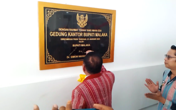 Resmikan Gedung Kantor Bupati Malaka, Ini Yang Disampaikan Bupati Simon