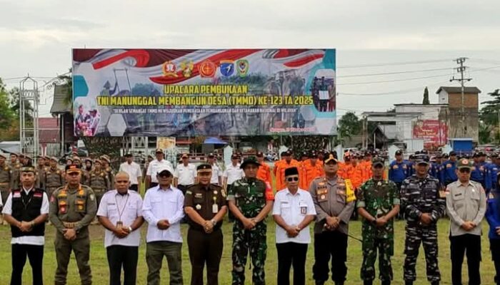 Kodim 1015/Sampit Resmi Di Buka TMMD Reguler KE 123 Tahun 2025