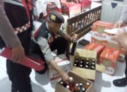 Jelang Ramadan, Polresta Cirebon Gelar Razia Miras 106 Botol Jenis Miras Berhasil Diamankan